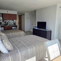 Elegant Double Queen Studio w/pool & kitchenette - Image 5